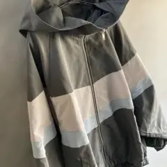 ナイスクラップ　配色ブルゾン　マウンテンパーカー