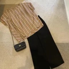 カットソー　秋　大人　フレンチスリーブ
