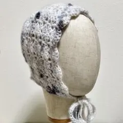 かぎ針編み ボンネット