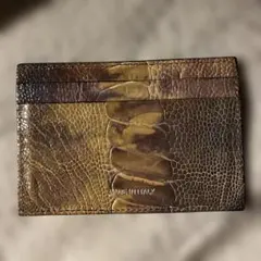 Salvatore Ferragamo カードケース ブラウン