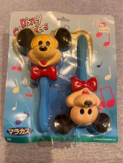 ミッキーマウス マラカス 2個セット　絶版