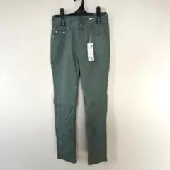 レディース デニム ストレッチ パンツ 新品 未使用 七分丈 ikka ズボンのサムネイル