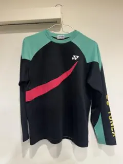YONEX 長袖シャツ 黒/青/赤