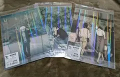 呪術廻戦　オーロラクリアファイル 3枚セット　五条悟/禪院真希/釘崎野薔薇