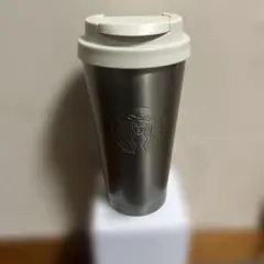 スターバックス ロゴタンブラー シルバー 473ml