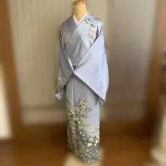 訪問着中古品袷　正絹