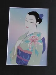 鶴田一郎、【ときめき】、希少な額装用画集より、新品額装付、状態良好 2025年最新】鶴田_一郎の人気アイテム - メルカリ