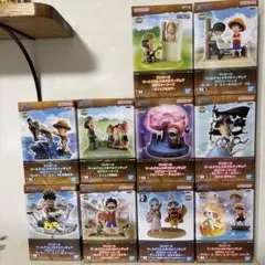 ワンピース ログストーリーズ　セット　箱無し ワンピース ワールドコレクタブルフィギュア ログストーリーズ