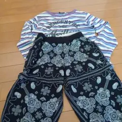BeBe キッズ トップス パンツ 2点セット 130