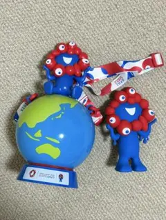 【新品】万博　ミャクミャク EXPO2025 ポップコーンバケツ＆ポーチ