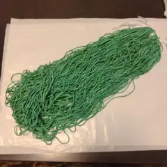 【U965】紐　グリーン　太さ約2mm 長さ約110m
