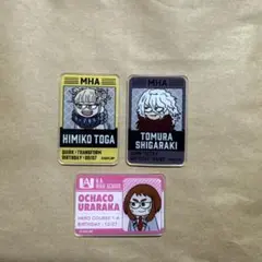 僕のヒーローアカデミア ジロリ　トレーディング　アクリル　ステッカー　3個セット