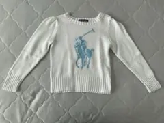 Ralph Lauren キッズホワイト セーター