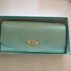 最終値下げ☆Samantha Thavasa ミントグリーン 長財布 アリエル