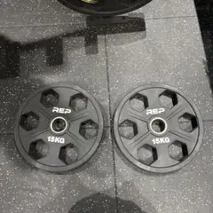REP FITNESS ウレタンイコライザープレート 15kg ① - メルカリ