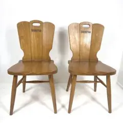 【2脚セット】カリモクkarimoku RUSTIC チェア　ダイニングチェア