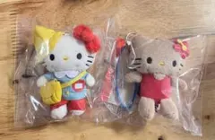 familiar ハローキティ マスコットチャーム ぬいぐるみ キーホルダー