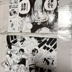 ワンピース ブロマイド ルフィ エース ジャンプショップ onepiece 原作