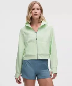 【新品未使用】正規品lululemon Scuba フルジップ パーカー M/Lのサムネイル