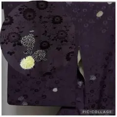 専用◯C793正絹　袷　小紋　地紋　美品　着物