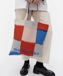 ◆新品未使用　マリメッコ　marimekko ファブリックバッグ　トートバッグ◆