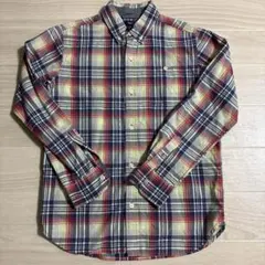 GapKids チェック柄長袖シャツ 150センチ　春向き