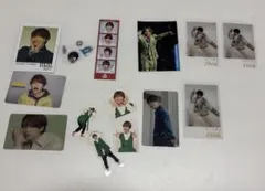 フレークシール クリアソロカード ぷっくりシール フォトカード なにわ男子