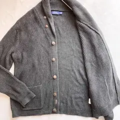 ショールカラー カーディガン