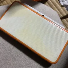 Newニンテンドー2DS LL 本体 ホワイト×オレンジジャンク品
