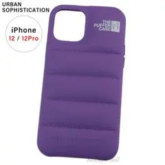 【アーバンソフィスティケーション】iPhone12/12Proケース 紫 アーバンソフィスティケーション】iPhone12/12Proケース