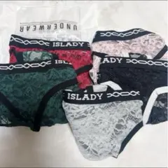 レディース Tバック 総レース ランジェリーショーツ XL 5枚セット