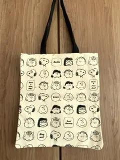 スヌーピー　キャンバスバッグ