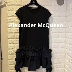 め*い様 美品☆Alexander McQueen ノースリーブ ワンピースブラのサムネイル