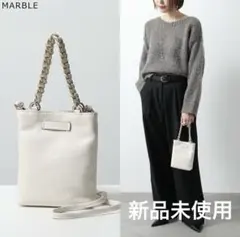 GIANNI CHIARINI ホワイト　カミッラ　ショルダーバッグ