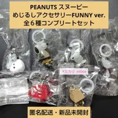 PEANUTS スヌーピーめじるしアクセサリー FUNNY ver. 全６種