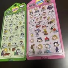 い*ん様 peanutsスヌーピーキャンディステッカー 2セット