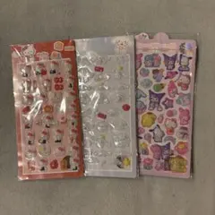 ボンボンドロップシール、ぷっくり立体シールまとめ売り