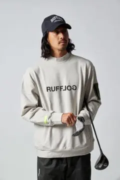 【完売品・定価の60%off・XLサイズ】RUFFLOGモックネック ベージュ
