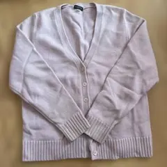 即購入⭕️制服 スクールカーディガン 紫よりのピンクのサムネイル