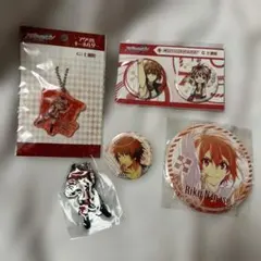 アイドリッシュセブン　七瀬陸　種村有菜　アクリルキーホルダー　缶バッジ　アイナナ