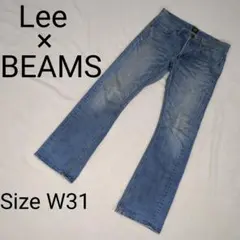 【希少】BEAMS別注×Lee RIDERS　ヘアオンハイド　日本製　31のサムネイル