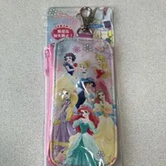 ディズニープリンセスリール付きキーケース