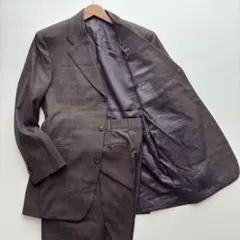 超希少✨XXXXL相当 ブルックスブラザーズ スーツ グレンチェック 裏地