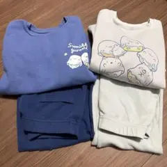 ユニクロ　130cm　すみっコぐらしパジャマ2枚セット