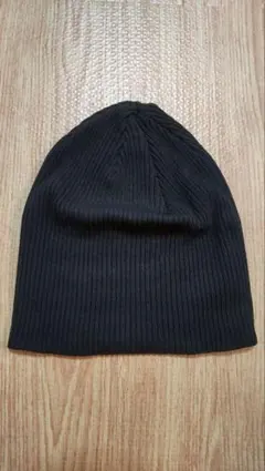 【新品未使用】シンプル 無地 ニット キャップ