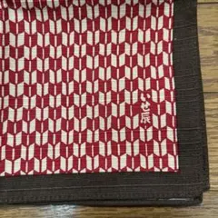 いせ辰　大判ハンカチ　小風呂敷　江戸千代紙　新品未使用