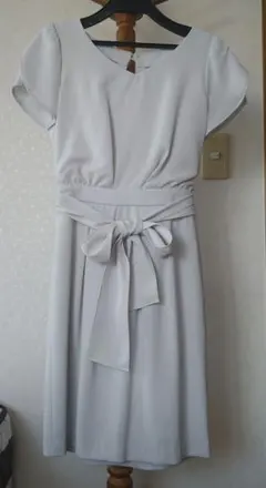PROPORTION BODY DRESSING　ライトグレー　半袖　ワンピースのサムネイル