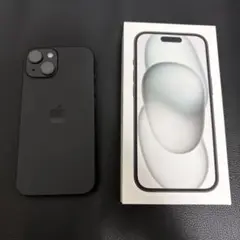 Apple iPhone 15 ブラック 本体 SIMフリー 91% 限定保証付