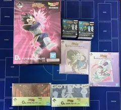 一番くじ ドラゴンボール スペクタクルバトル D賞 ベジータ　おまけ付きのサムネイル