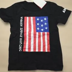 キッズ半袖Tシャツ 星条旗プリントのサムネイル